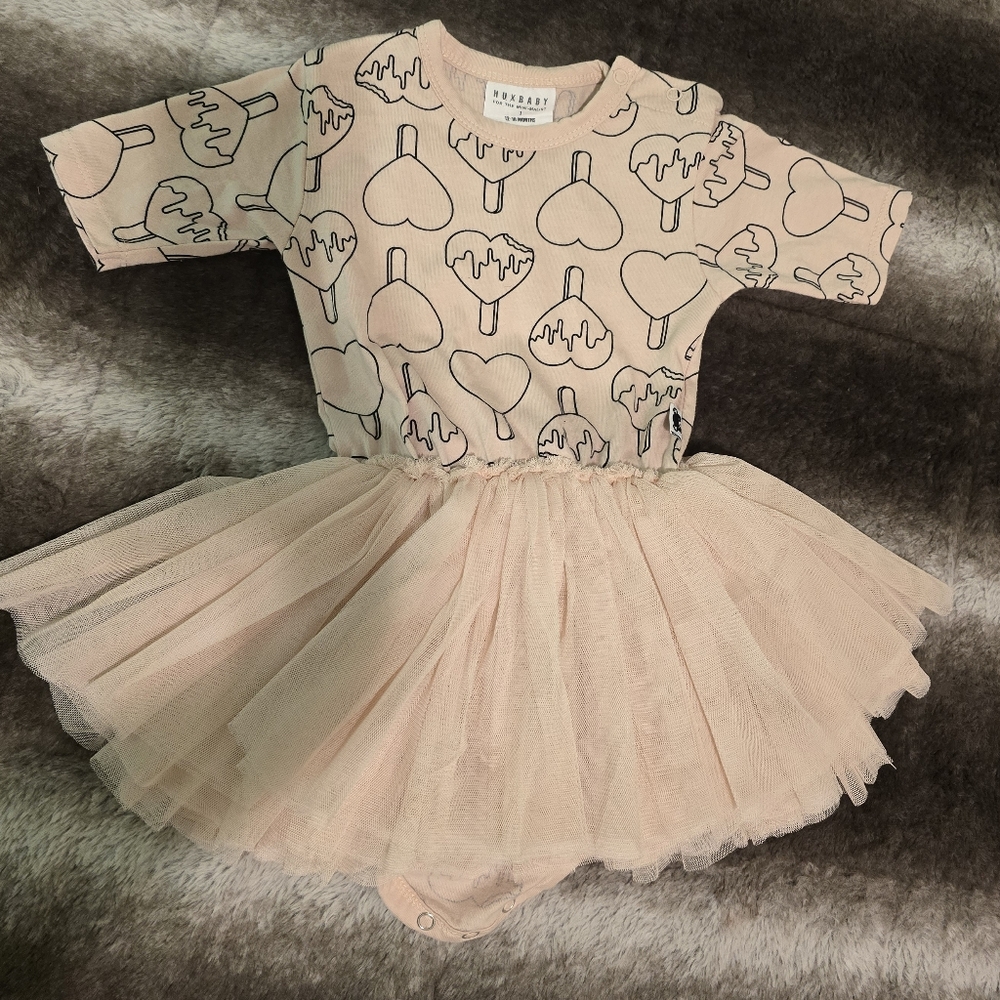 Huxbaby Tutu Dress Super Cute 12-18 Months